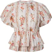 Y.A.S Yasfloratina Kortærmet Bluse