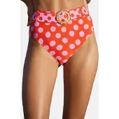 Love & roses Bikinitrusse lyserød / orangerød