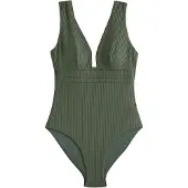 Next Formgivende badedragt oliven