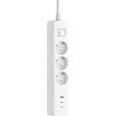 Xiaomi 20W stikdåse 2C1A - EU-stik, 2x USB-C, USB-A - Hvid