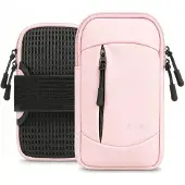 Tech-Protect M6 Universal Sportsarmbånd 6.9 - let, vandafvisende fitness-ledsager - Pink