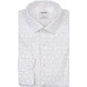Olymp Skjorte Level 5 Print Beige Off-white måle
