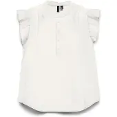 Vero Moda Bluse 'VMSelma' hvid