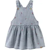 Lil´ Atelier Kjole blå / blandingsfarvet