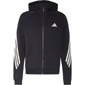 Adidas Sportssweatjakke 'STA' sort / hvid