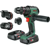 Bosch AKKUSKRUEMASKINE 18V-80 2X2,5AH M/TILB