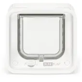 Sureflap Sure Petcare Kattedør DualScan hvid