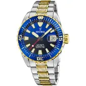 Festina Herreur F20706-1 The Original Flerfarvet/Gul guldtonet stål