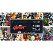 Trefl Marvel Avengers, 9000 stk, Tegneserier