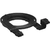 Corsair Microsystems CORSAIR Style A - Strømkabel - 16-pin PCI-strøm (han) opvinklet til 16-pin PCI-strøm (han) - 65 cm - sort