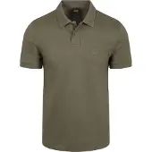 BOSS Slim-fit poloshirt i bomuld med stræk og logomærke