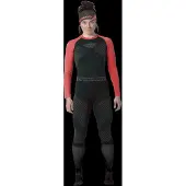 Dynafit - Skiundertøj dame - Speed Dryarn W L/S Tee Ultra Coral til UnisexUld - Størrelse L - Orange
