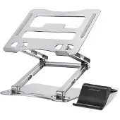 Wozinsky WRS-CPY75DSS Aluminum Laptop and Tablet Stand + Smartphone Stand - Silver