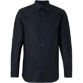 Armani Exchange A|X Armani Exchangetil mænd. XM001587AF16631UB101 Skjorte Regular Fit navy (XXL), Casual, Bomuld, Klassisk, Lange ærmer, Blå
