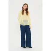 Saint tropez Bluse 'Labelle ' pastelgul