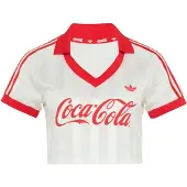 Adidas Originals Originals X COCA-COLA CROPPED TRØJE, størrelse Large