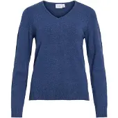 Vila Ril Knit V-hals Sweater