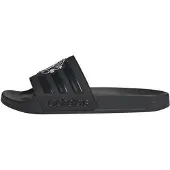 Adidas Pantoletter 'ADILETTE' sort / hvid
