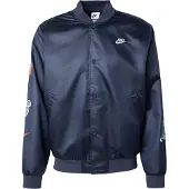 Nike Overgangsjakke 'CLUB VARSITY' blå / navy / rød / hvid