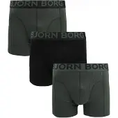 Björn Borg Boxershorts 3-pak i grøn Grøn ørkegrøn åle