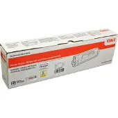 OKI Tonerkassette gul, 10000 sider