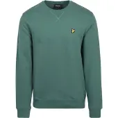 Lyle & Scott Sweat Crewneck Everglade Grøn Mørkegrøn måle