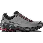 La Sportiva - Vandresko dame - Ultra Raptor II Leather GTX W Cloud/Redwood til Unisex - Størrelse 38,5 - Grå