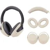 INF Ørepuder, pandebånd og ørepuder til SONY WH-1000XM3/4 Beige
