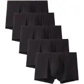 INF Underbukser i bambus sort 5-pak Large L