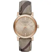 Burberry BU9040 The City roséguld-tonet dameur