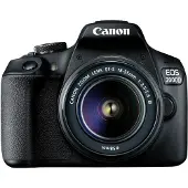 Canon EOS 2000D DSLR-kamera med 18-55mm DC-objektiv