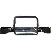 INF Gennemsigtig taske Black