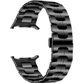 INF Iron Man rustfrit stålrem til Samsung Galaxy Watch7 47mm Black
