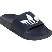 Adidas Originals Badesandal Adilette Lite - Navy/hvid, størrelse 43