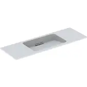 Geberit Håndvask One 120cm u/hanehul hvid bl hv