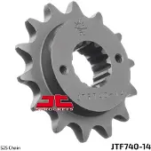 JT Sprockets 525 Jtf740.14 Steel Forreste Tandhjul