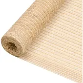 vidaXL afskærmning 2x50 m 150 g/m² HDPE beige
