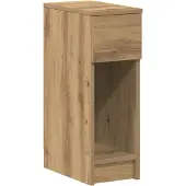 vidaXL sengebord med skuffe 20x36x60 cm kunsteg