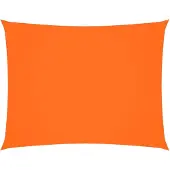 vidaXL solsejl 4x6 m rektangulær oxfordstof orange