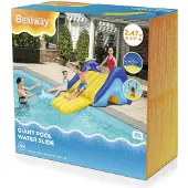 Bestway Gigant Oppustelig Poolvandrutsjebane 247 x 124m x 100 cm