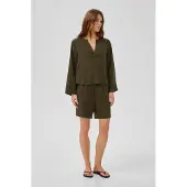 My Essential Wardrobe Bluse 'DiasMW' oliven