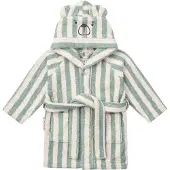 Liewood Lily badekåbe peppermint creme de la creme stripe 1-2 år