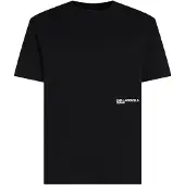 Karl lagerfeld JEANS Bluser & t-shirts sort / hvid
