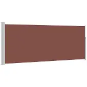 vidaXL Sidemarkise Til Terrasse - Brun / 120 x 300 cm