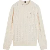 Tommy Hilfiger Bluse - Strik - Ivory Petal Yellow - - 14 år (164) - Bluse