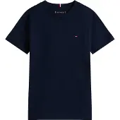Tommy Hilfiger Shirts 'Essential Flag Embroidery' navy