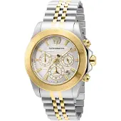 TechnoMarine Herreur TM-219020 Sølvfarvet/Gul guldtonet stål Ø42 mm