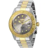 Invicta Herreur 29950 Pro Diver Grå/Gul guldtonet stål Ø43 mm
