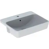 Geberit variform vask delv. indb. 55cm kvadr. kt