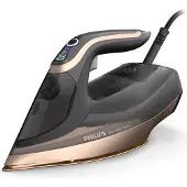 Philips Azur 8000 Series DST8041 - Dampstrygejern med automatisk afbrydelse - såleplade: SteamGlide Elite - 3000 W - sort